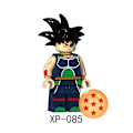 Miniatyrbillede 3 af 5: 8 stk. Anime Dragon Ball Z Byggeklodser Guko Vegeta Turles Grand Priest Chichi Actionfigurer Klodser Legetøj Gaver Børnelegetøj