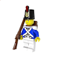 Miniatyrbillede 2 af 5: 8 stk. Imperial Navy Soldier Series Samlede Byggeklodslegetøj
