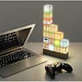 Miniatyrbild 4 av 4: 16pcs Animation Building Block Light, Desk Lamp Splicing Light Stitching Lamp Diy