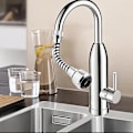 Miniatyrbild 2 av 4: Sink Faucet Sprayer-360 Rotatable Anti-splash Faucet Nozzle Head With Hose