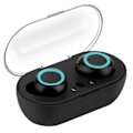 Pikkukuva 1 / 3: Langattomat Bluetooth-yhteensopivat 5.0 Kosketusohjattavat Kuulokkeet Mikillä ja Latauskotelolla D