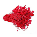 Miniatyrbild 2 av 4: 100pcs Nylon String Hang Tag Fasteners Red 100 pcs