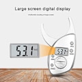 Miniatyrbild 3 av 4: Lcd Digital Display Fat Measuring Instrument Portable Fat Clamp Silver