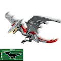 Miniatyrbillede 1 af 4: 2022 Moc Stor Jurassic Dinosaur World Spinosaurus Ankylosaurus Dino Byggeklods Model Diy Klodser Pædagogisk Legetøj Gaver L11
