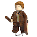 Miniatyrbild 4 av 4: 8pcs Harry Potter Series George Luna Sirius Voldemort Assembled Building Block Minifigure Toy