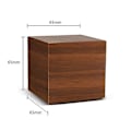 Miniatyrbild 3 av 4: Alarm Clock Led Wooden Watch Table Voice Control Usb/aaa Powered Electronic Desktop Clocks-cl.