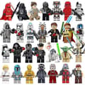 Star Wars Series Assembled Building Block Minifigure Luke Darth Vader Jedi Master Set Toy 29pcs
