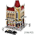 Miniatyrbillede 2 af 4: Palads Biograf By Streetview Modulære Byggeklodser med 6 Figurer Kompatibel 10232 Legetøj Fødselsdags Julegave 2465 stk