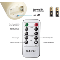 Miniatyrbild 2 av 4: Led Flameless Candle With Embedded Light Chain, 3-part Led Candle With Remote Control