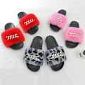 Miniatyrbild 5 av 5: Women's Fluffy Faux Fur Slippers Comfy Open Toe Slides With Fle LEOPARD 42