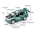 Pikkukuva 2 / 5: 1/32 Toyota Prado SUV Diecast- ja leluajoneuvot Automalli Sou:lla green