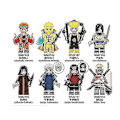 Miniatyrbild 1 av 4: Naruto Series Naruto Building Blocks Minifigure Children Assembling Toys.