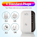 Miniatyrbild 4 av 5: Wifi Extender Signal Booster Up To 2640sq.ft The Newest Generation, Wireless Internet Repeater UK Plug