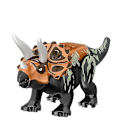 Miniatyrbild 2 av 4: 8pcs Colorful Dinosaur Building Blocks Triceratops Spinosaurus Small Particles Assembled Toy Boy Gift