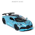 Pikkukuva 1 / 5: 1:32 Leluauto Bugatti Divo Metallinen Lelu Seosauto Diecast & Leluajoneuvot Blue