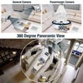 Smart Bulb Security Camera, 2k 3mp 360 Degree Panoramic 2.4g