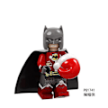 Miniatyrbillede 2 af 5: 8 stk. Juleversion af Superhelt Batman Venom Royal Raksha Kvinde Samlet Byggeklods Minifigur Legetøj