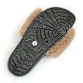 Miniatyrbild 3 av 5: Women's Fluffy Faux Fur Slippers Comfy Open Toe Slides With Fle KHAKI 41