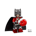 Miniatyrbillede 3 af 5: 8 stk. Juleversion af Superhelt Batman Venom Royal Raksha Kvinde Samlet Byggeklods Minifigur Legetøj