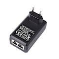 Miniatyrbillede 1 af 3: 15v 1a Poe-injektoradapter til AP-sikkerheds-IP-kamera Poe-switch EU-stik