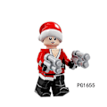 Miniatyrbillede 4 af 5: 8 stk. Juleversion af Superhelte Minifigur Panther Black Widow Samlet Byggeklods Dukke Dekoration Legetøj