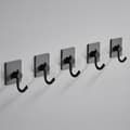 5pcs Adhesive Towel Hook, Stainless Steel Coat Hook