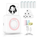 Miniatyrbild 1 av 5: Mini Pocket Sticker Printer, Bluetooth Wireless Portable Mobile Printer Machine Thermal Printer For Notes, Memo, Photo, Pocket Label Receipt Printer C option 3