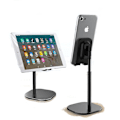 Miniatyrbild 2 av 2: Dual Rotating Shaft Foldable Desktop Lazy Mobile Phone Ipad Com k1Black