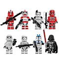 Miniatyrbild 1 av 4: 8pc Naruto Building Block Minifigure Toys