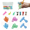 Miniatyrbild 1 av 3: Pencil Grip Set 13 Pcs Children Pen Holder Writing Aid Grip Trainer With Storage Case Transparent