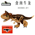 Miniatyrbillede 1 af 4: 2022 Moc Stor Jurassic Dinosaur World Spinosaurus Ankylosaurus Dino Byggeklods Model Diy Klodser Pædagogisk Legetøj Gaver L01