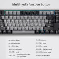 Miniatyrbild 4 av 4: Usb Wired Keyboard Desktop Mechanical Keyboard Gaming Mechanical Keyboard Mechanical Keyboard (black Gray)