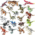 Miniatyrbillede 1 af 4: Dinosaur Byggeklodser Tyrannosaurus Pterodactyl Børns Små Partikler Samle Legetøj 20 stk