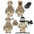 Miniatyrbild 2 av 4: Navy Seals 12 Military Series Building Blocks With Weapons Boy Building Blocks
