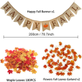 Miniatyrbilde 2 av 4: Høst Gresskar Jute Banner Høst Gresskar Jute Banner Buffalo Plaid Gresskar Krans Thanksgiving Høst