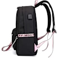 Miniatyrbild 3 av 4: Middle School Student Backpack, B-t-s College Casual Bag Side Configuration Usb Interface And Headphone Jack. (black 2)