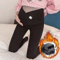 Pregnancy Leggings Plush Black