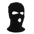Miniatyrbild 1 av 4: Full Face Ski Mask Winter Cap Balaclava Hood Beanie Warm Tactical Hat 3 Hole Black