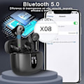 Miniatyrbild 2 av 5: Bluetooth Wireless Headphones 5.0 With Noise Reduction, In-ear Earbuds With Built-in Mic