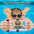 Miniatyrbild 3 av 4: Fong Fong Waterproof Phone Pouch With Universal Mobile Design Dry Bag Case - Features Light And Arm Band - Compatible With Iphone, Compatible With Sms