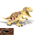 Miniatyrbillede 1 af 4: 2022 Moc Stor Jurassic Dinosaur World Spinosaurus Ankylosaurus Dino Byggeklods Model Diy Klodser Pædagogisk Legetøj Gaver L06