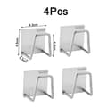 Kitchen Stainless Steel Sponge Rack Drain Drying Rack Self Adhesive Hanger Accessories Storage Sink Kitchen Hook