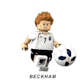 Miniatyrbillede 5 af 5: 8 stk. Byggeklodser Minifigurer VM Fodboldhold Messi Cavani C Ronaldo Samlede Legetøj