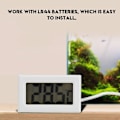 Miniatyrbild 4 av 5: Lcd Digital Thermometer, Mini Temperature Meter Probe Sensor Digital Lcd Thermometer