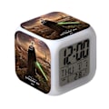 Miniatyrbild 2 av 2: Wekity Wekity Star Wars Alarm Clock Movie The Force Awakens Led Alarm Clock Square Clock Digital Alarm Clock With Time, Temperature, Alarm, Date
