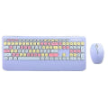 Miniatyrbild 1 av 2: Notebook Keyboard Kit Round Keycap Plug Play Lightweight Portable Gamer Mouse Blue