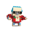 Miniatyrbild 2 av 4: One Piece Building Blocks Toy Luffy Zoro Figure Naruto Building Blocks Kakashi  Block Cube Toy Small Particles Children Puzzle 6