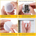 Miniatyrbild 5 av 5: Closet/cabinet Lights, 6pcs Led Lights Cordless Warm White 4000k Dimmable, Battery Operated With Touch And Remote