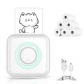 Miniatyrbild 1 av 5: Mini Pocket Sticker Printer, Bluetooth Wireless Portable Mobile Printer Machine Thermal Printer For Notes, Memo, Photo, Pocket Label Receipt Printer C option 5