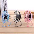 Miniatyrbild 3 av 4: Regenboghorn USB computer speed fan mini for the desk with on / off switch, fans, desk fans, USB fans, turbo fan 4"/6" Blue 4 Inch